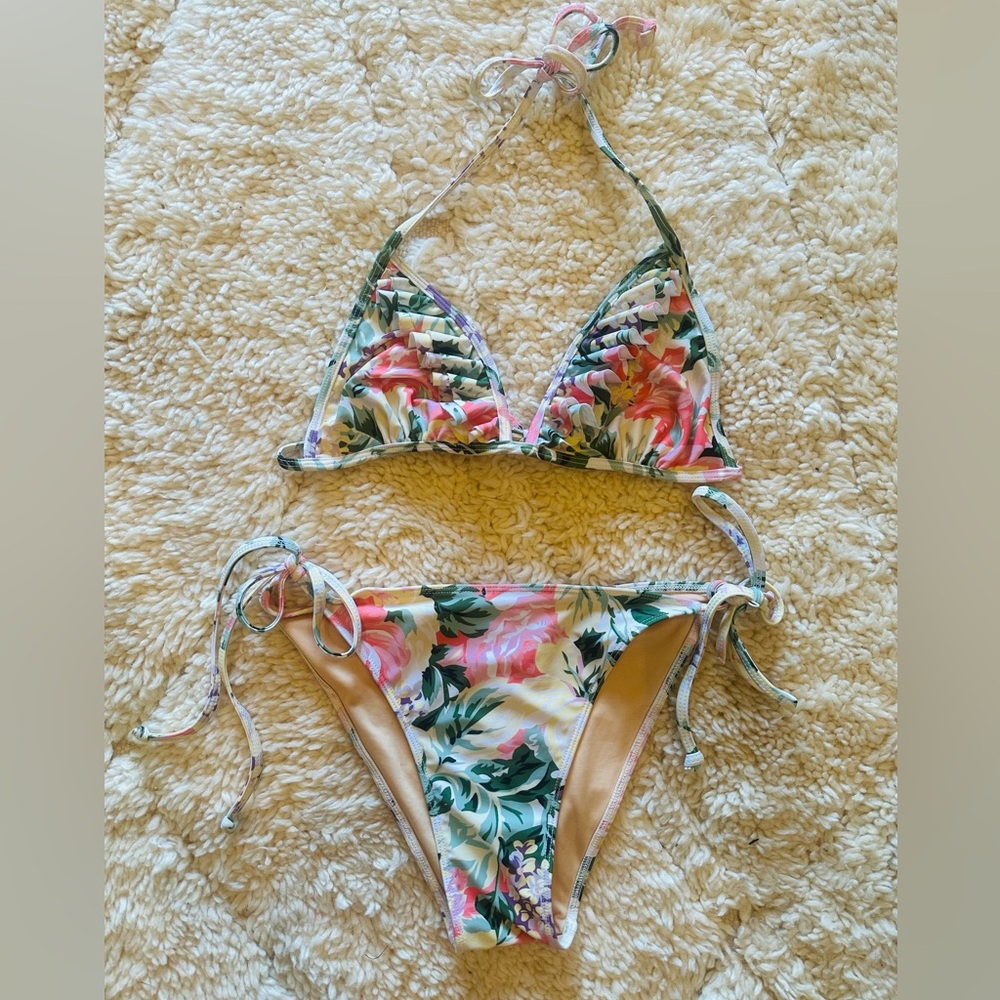 Faithfull the Brand Floral Bikini Set